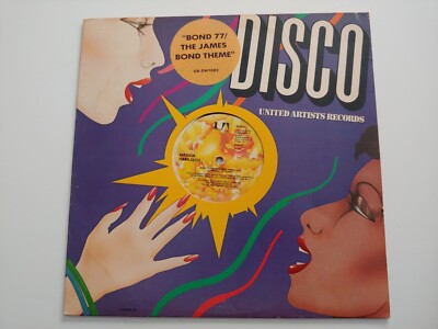 Official ''BOND 77/THE JAMES BOND THEME'' Marvin Hamlisch Record Rare 12'' 45 rpm