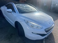 2013 Peugeot RCZ 2013 PEUGEOT RCZ  2.0 HDi GT 2dr WHITE FULL LEATHER ONE FORMER 
