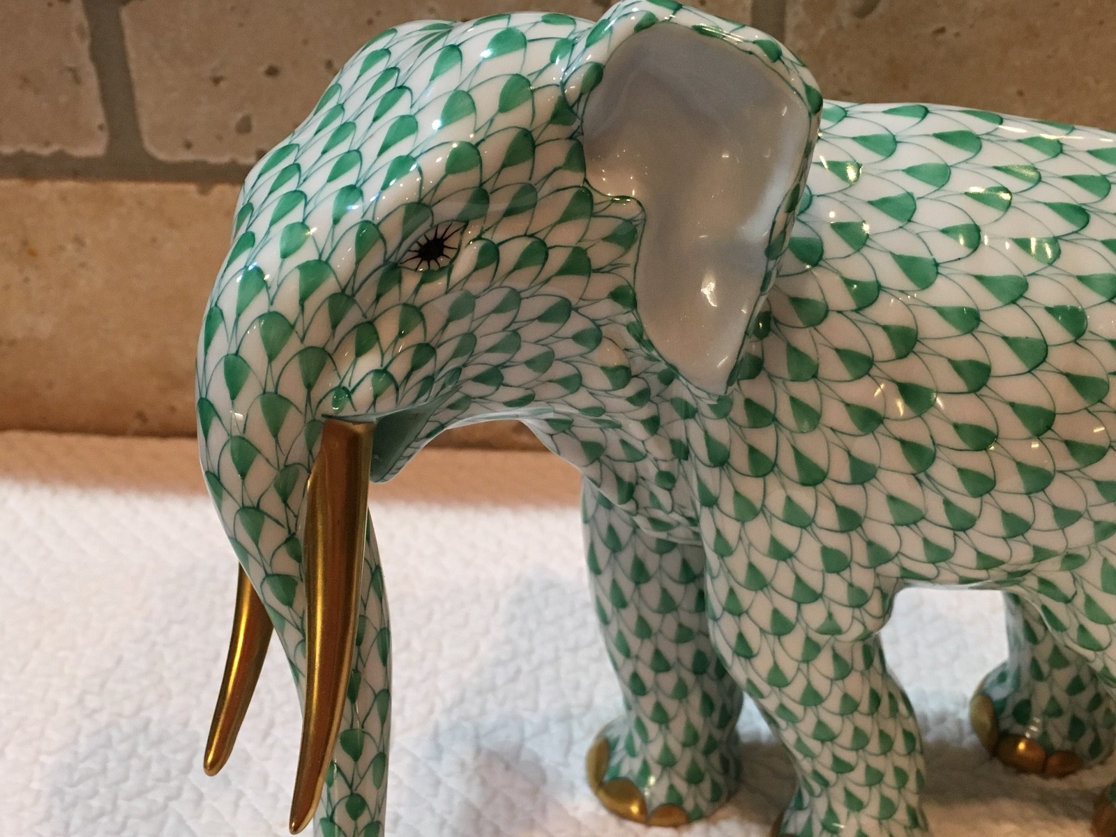 Herend Figurine- Medium Elephant 