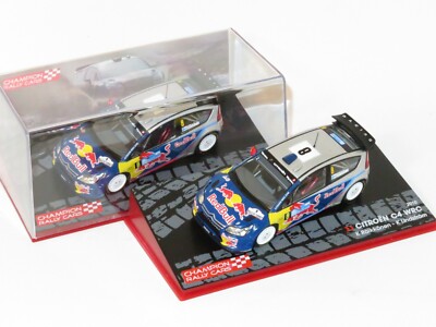 1/43 Citroen C4 WRC  Red Bull    Rally Turkey 2010  Kimi Raikkonen / K.Lindstrom