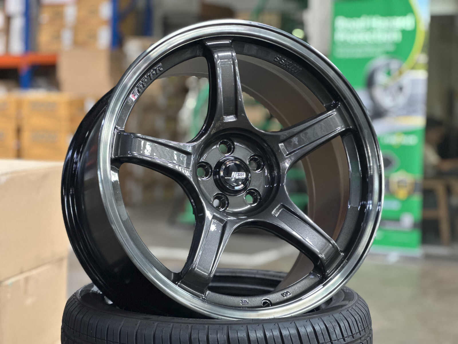 SSR Ssr GTX03 | 5x100 17x7+48 PLATINUM SILVER ⁄ Gtx03 - +48 4H-100 