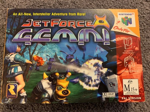 Jet Force Gemini - Nintendo 64 (Boxed With Manual) EXCELLENT