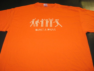 DEKUYPER Washington Apple Kamikaze Red Headed Make Your Shot BURST Shirt New! LG