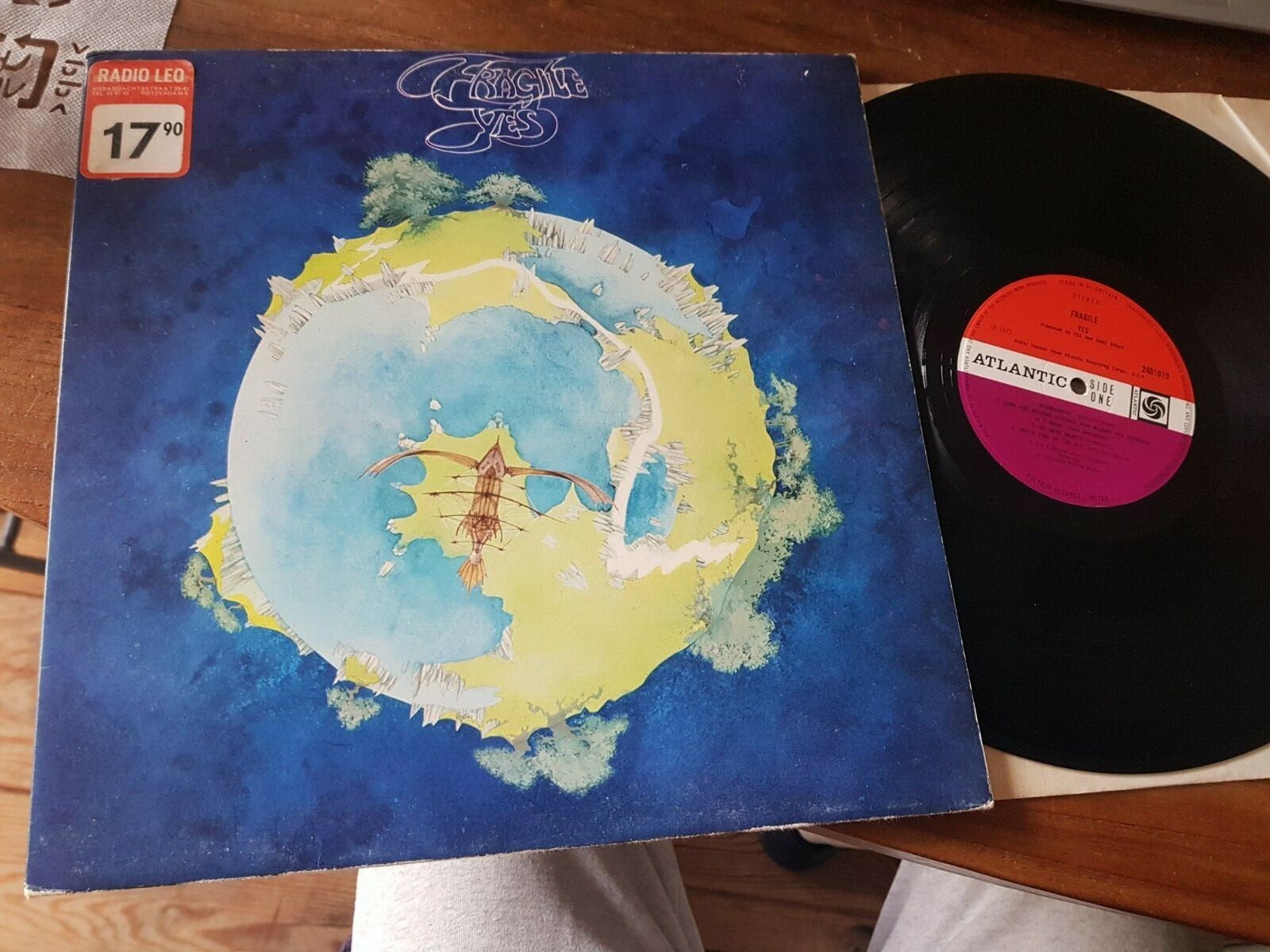 YES / Fragile UKレコード マトリックスA1/B1 YES / Fragile UKレコード マトリックスA1/B1 Yes / Fragile (UK