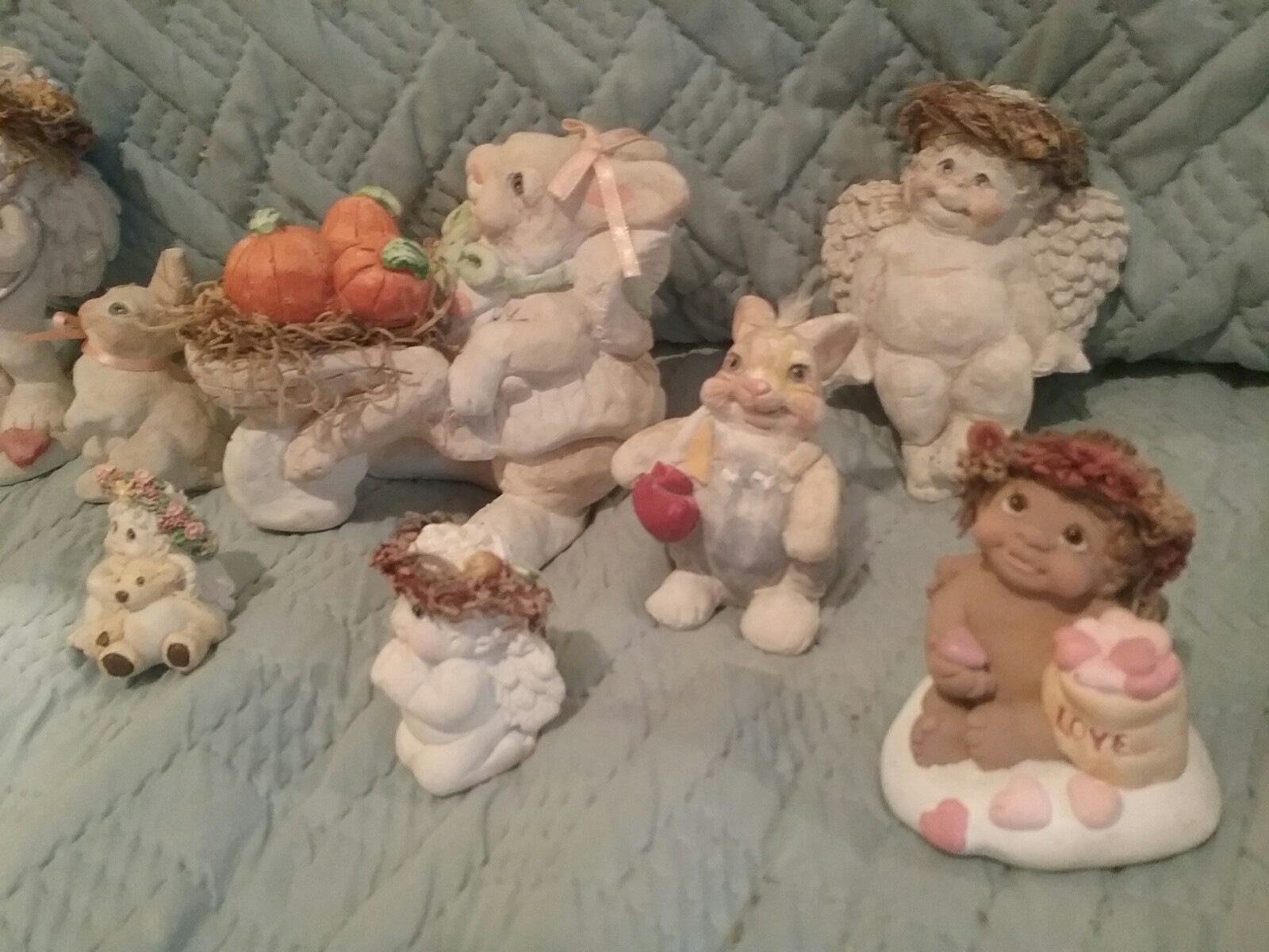 9  Vintage Cast Art Dreamsicles Figurines