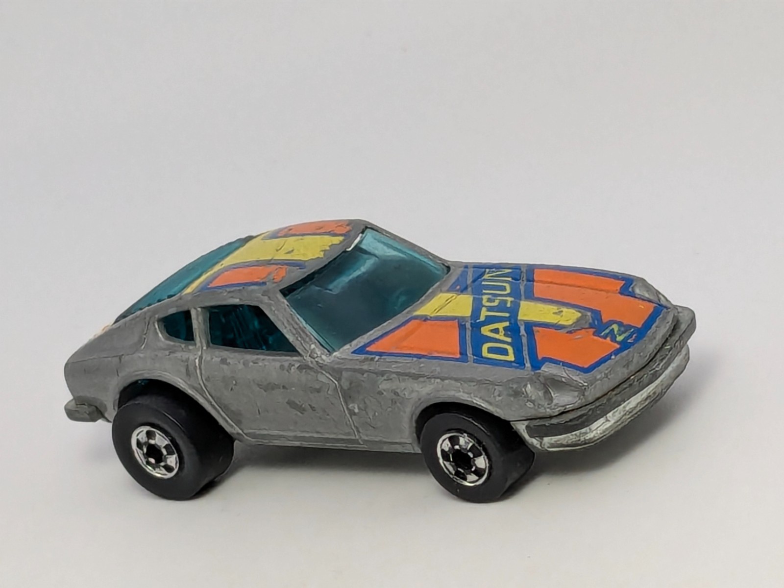 Vintage 1976 Hot Wheels Z Whiz Silver Gray Datsun 240z Hong