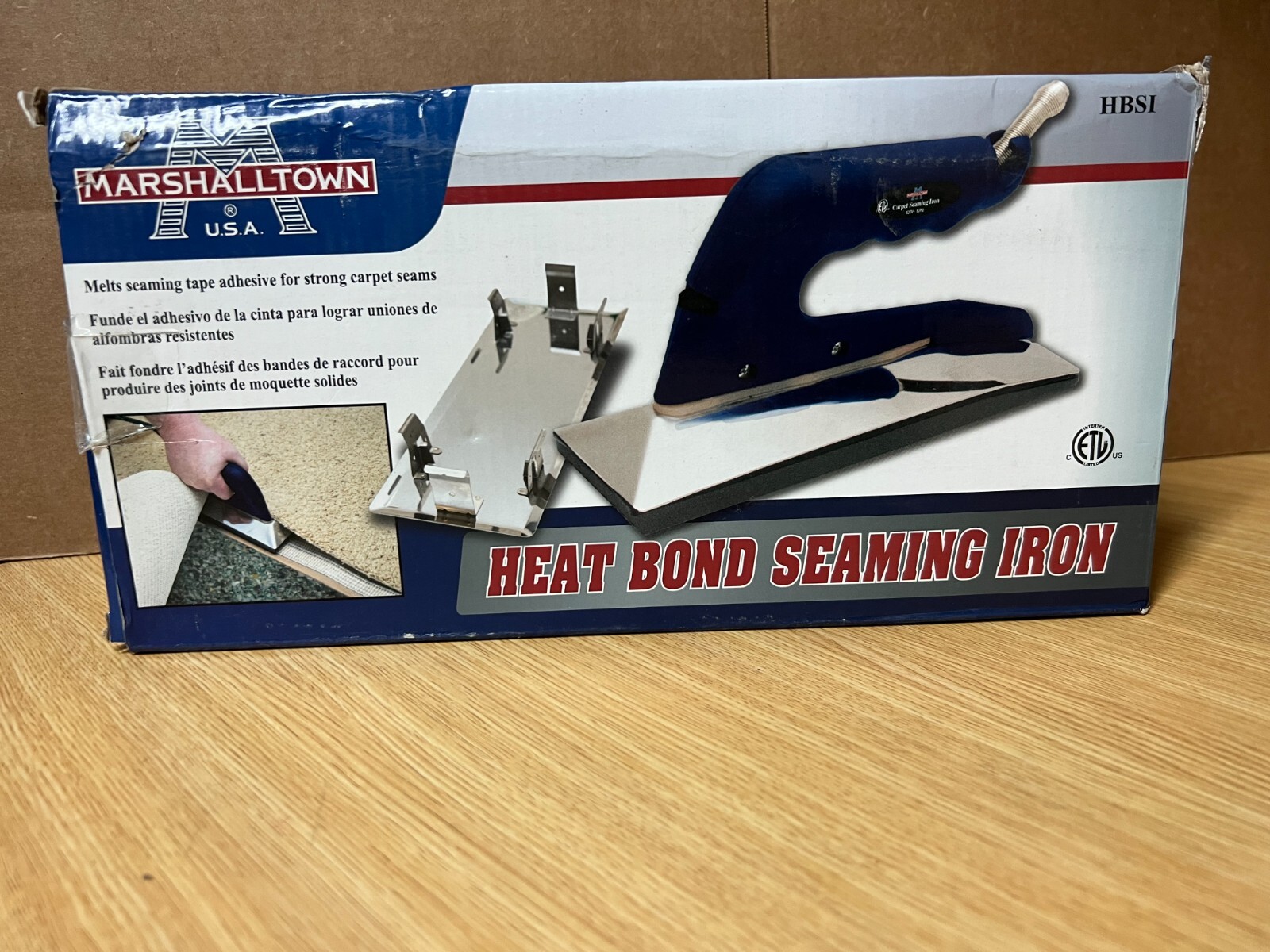 Marshalltown 4-in x 11-in Traditional Carpet Seaming Iron Marshalltown 4-in x 11-in Traditional Carpet Seaming Iron
