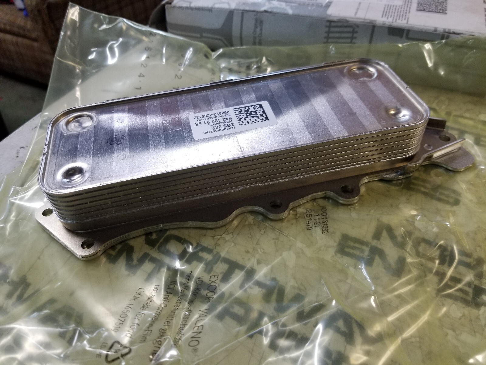 05179360AB OEM MOPAR OIL COOLER - Picture 1 of 6