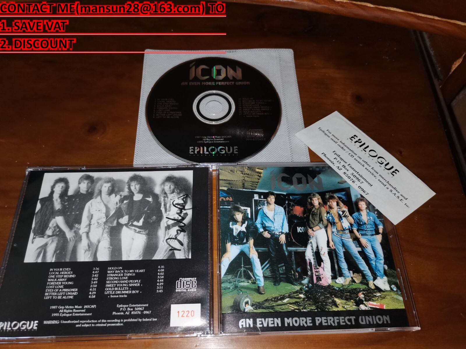 Icon / An Even More Perfect Union ORG Limited Edition Autographed 1ST PRESS C8 | eBay Icon / An Even More Perfect Union ORG Limited Edition Autographed 1ST PRESS C8 | eBay