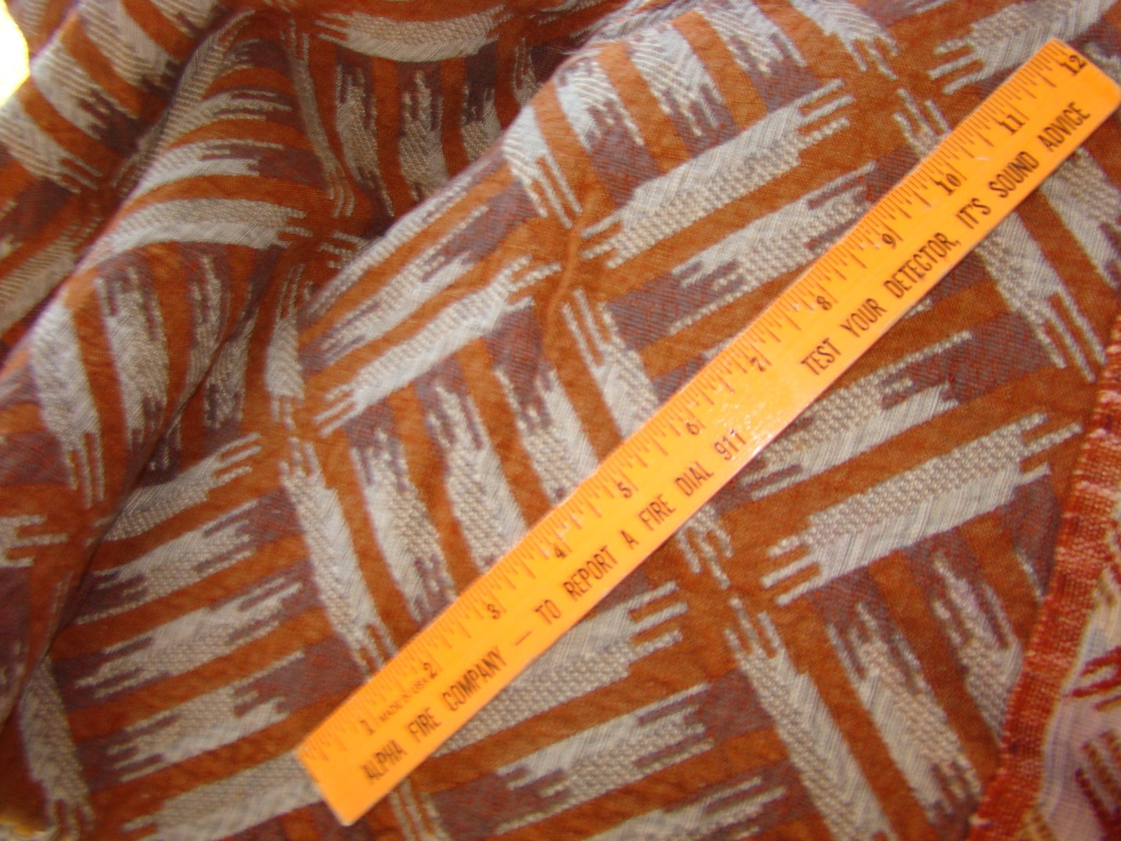 Vintage Fabric Upholstery Geometric style 52