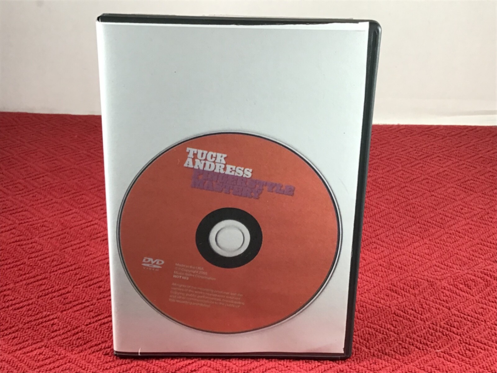 ミュージック TUCK ANDRESS FINGER STYLE MASTERY    DVD Tuck Andress: Fingerstyle Mastery DVD. Used. FAST FREE