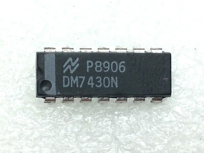 DM7430N NSC 7430N 7430PC IC NSC NAND Gate TTL/H/L Series PDIP 10 PIECES
