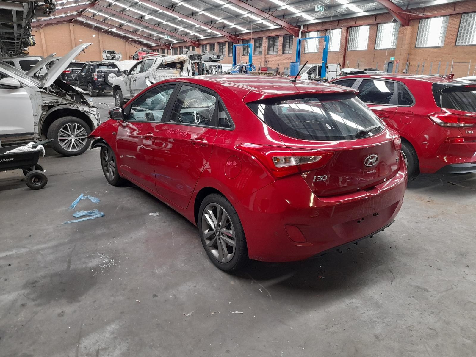 2016 Hyundai I30 LEFT REAR DOOR LOCK MECHANISM GD 5DR HATCH 03/2012-02/2017 691313 image 5