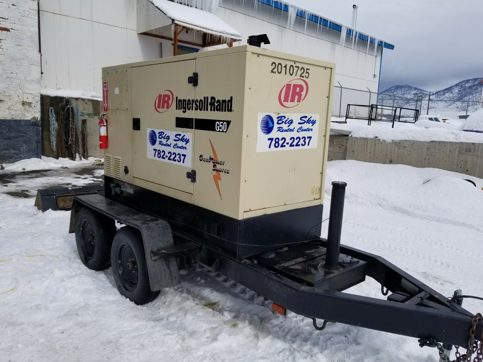 50 KW  Towable Generator Ingersoll Rand (Great Condition)