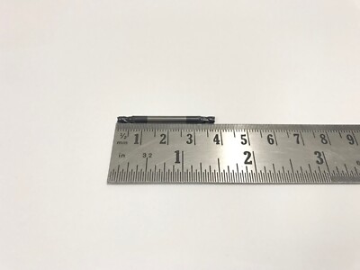 MONSTER 7/64 DIA 1-1/2 OAL 4FLT DE TIALN COATED CARBIDE END MILL
