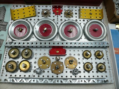 Vtg Erector Set Gilbert Engineers No 7 1/2 Working Reversible Motor 1940s-50s