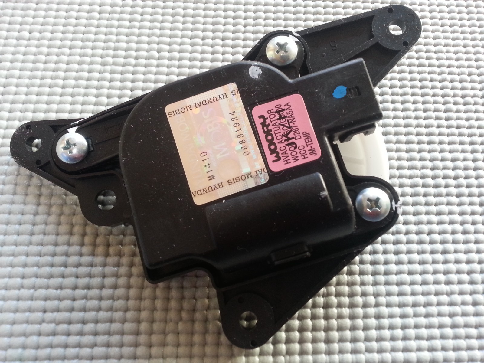 OEM HVAC Heater Blend Door Actuator Motor Hyundai Tucson 20052009