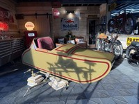 C.1929 Harley Davidson side car, presented in outstanding condition 