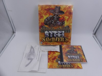 2001 THE BITMAP  BROTHERS  Z STEEL SOLDIERS  PC GAME COMPLETE IN BIG BOX