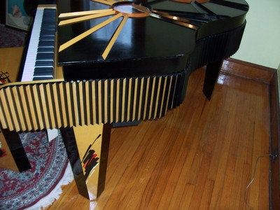 KALMAN DETRICK designer baby grand piano with reproducer