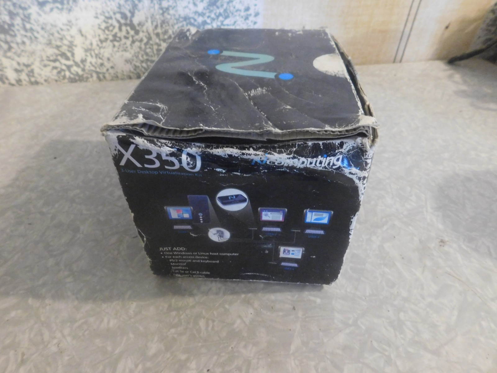 NComputing X350 3 User Desktop Virtualization Terminal Kit