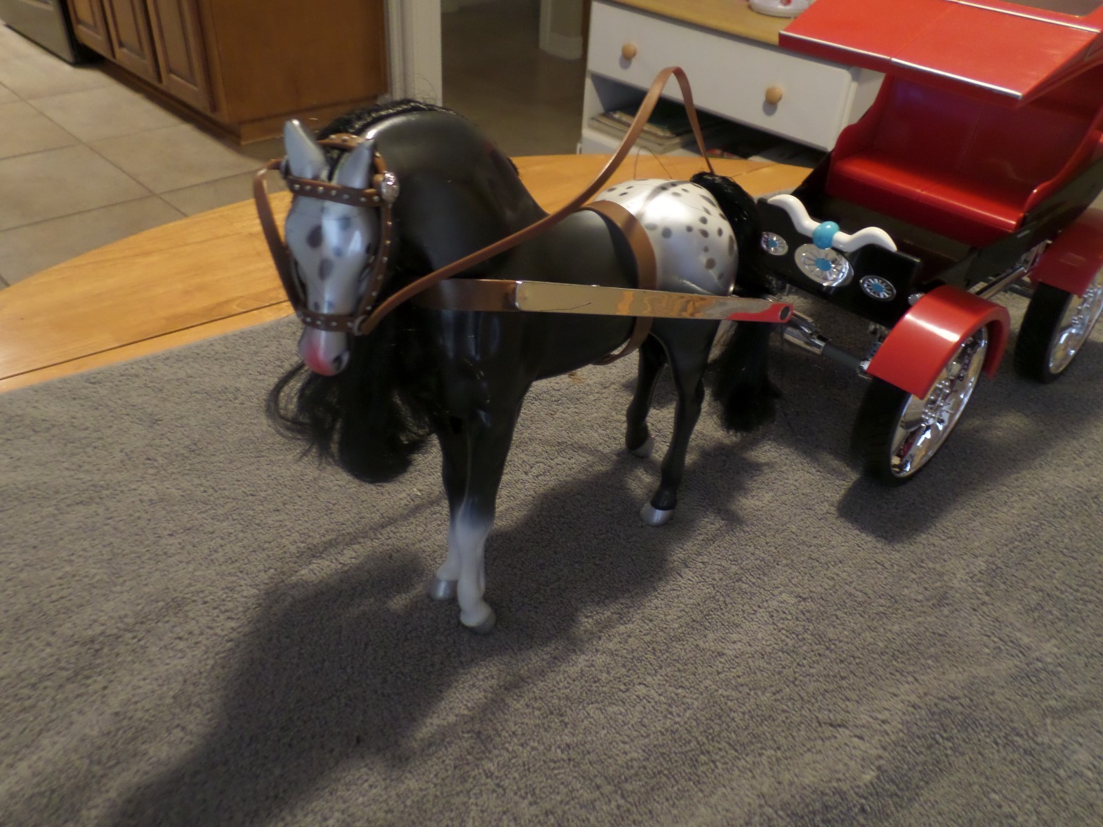 MGA Bratz Wild Wild West Stagecoach W/ Horse, excellent condition