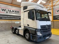 MERCEDES ACTROS 2543 *EURO 6* 6X2 TRACTOR UNIT - 2018 - MX67 KXZ