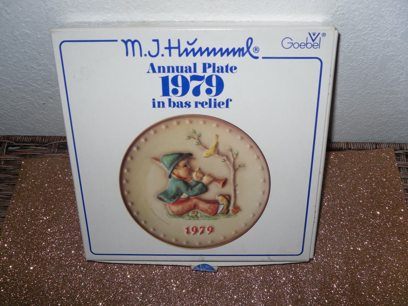 M.J. Hummel Collectors Plate (Hand-Painted)