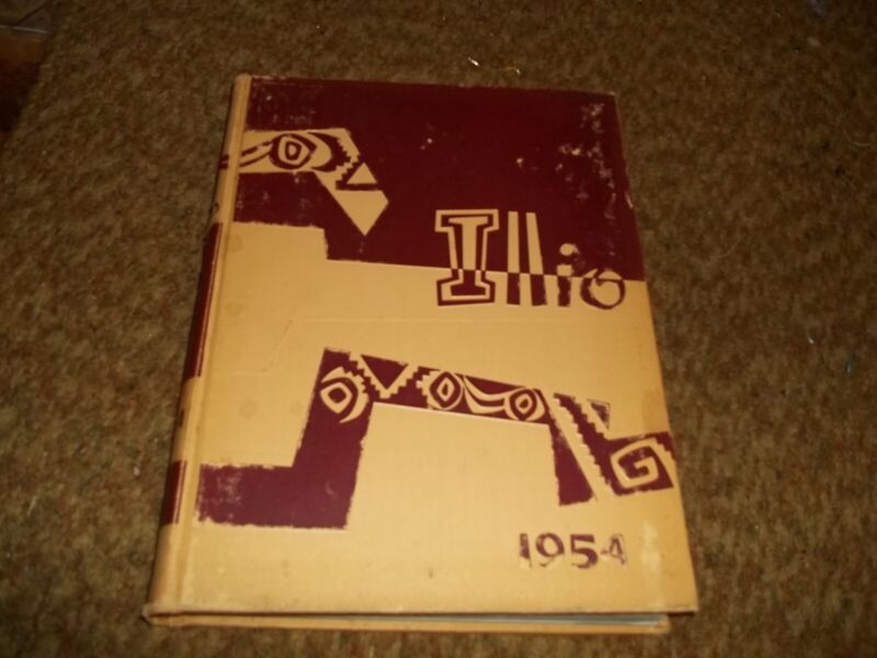 The Illio 1954 University of Illinois Yearbook