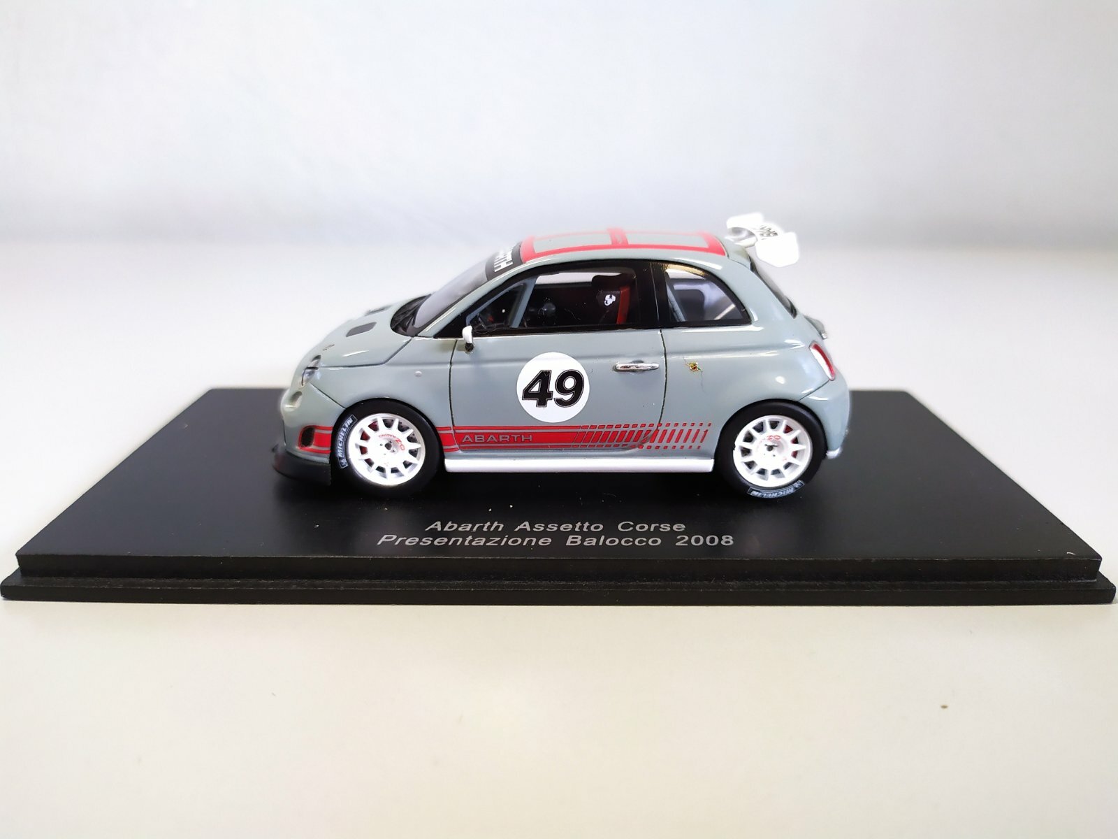 フィアット　アバルト500 Fiat 500 Abarth スパーク　1/43 フィアット アバルト500 Fiat 500 Abarth スパーク 1/43