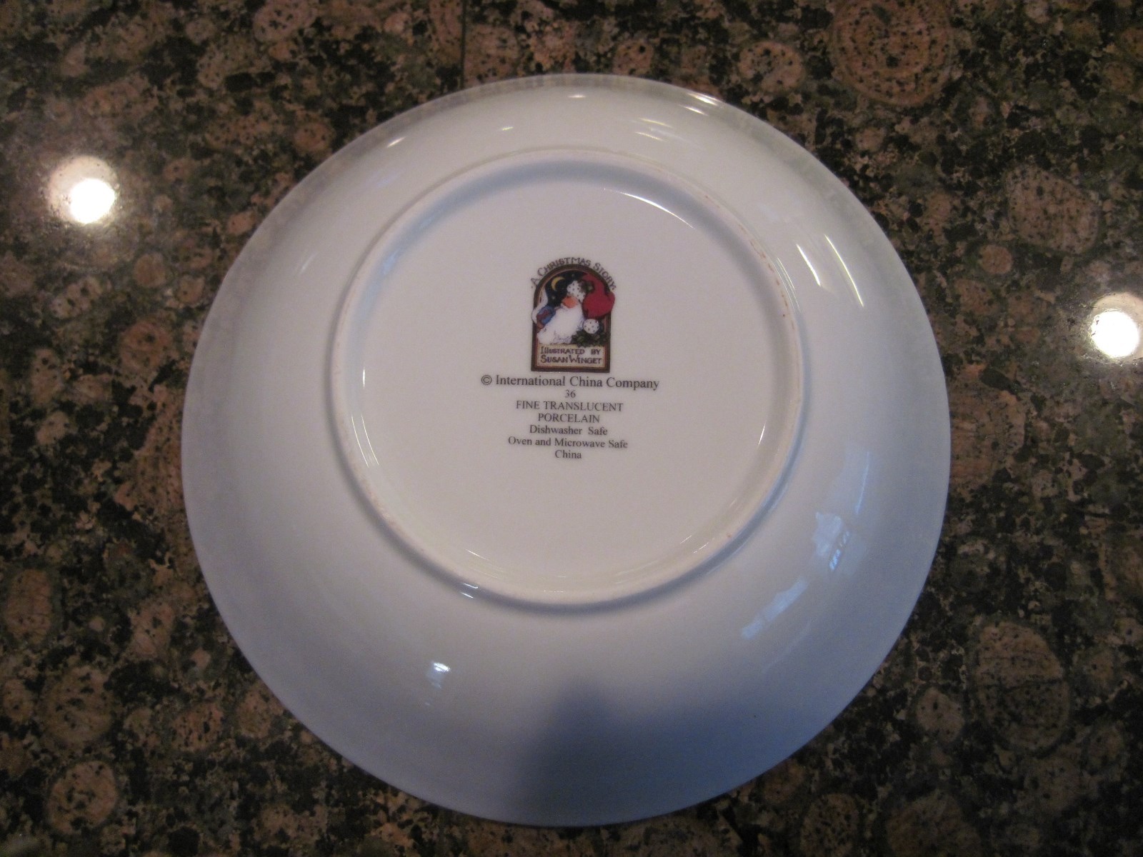 International China Christmas Story Serving Bowl