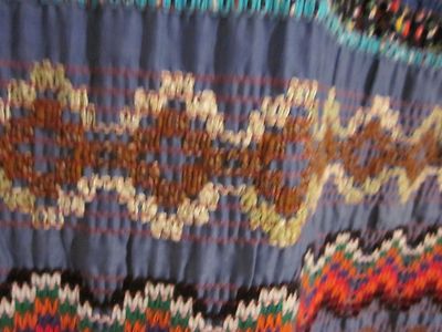 Vintage Fabric with Ruching Topstitching Patchwork Embroidery by FLAIR Union Lab