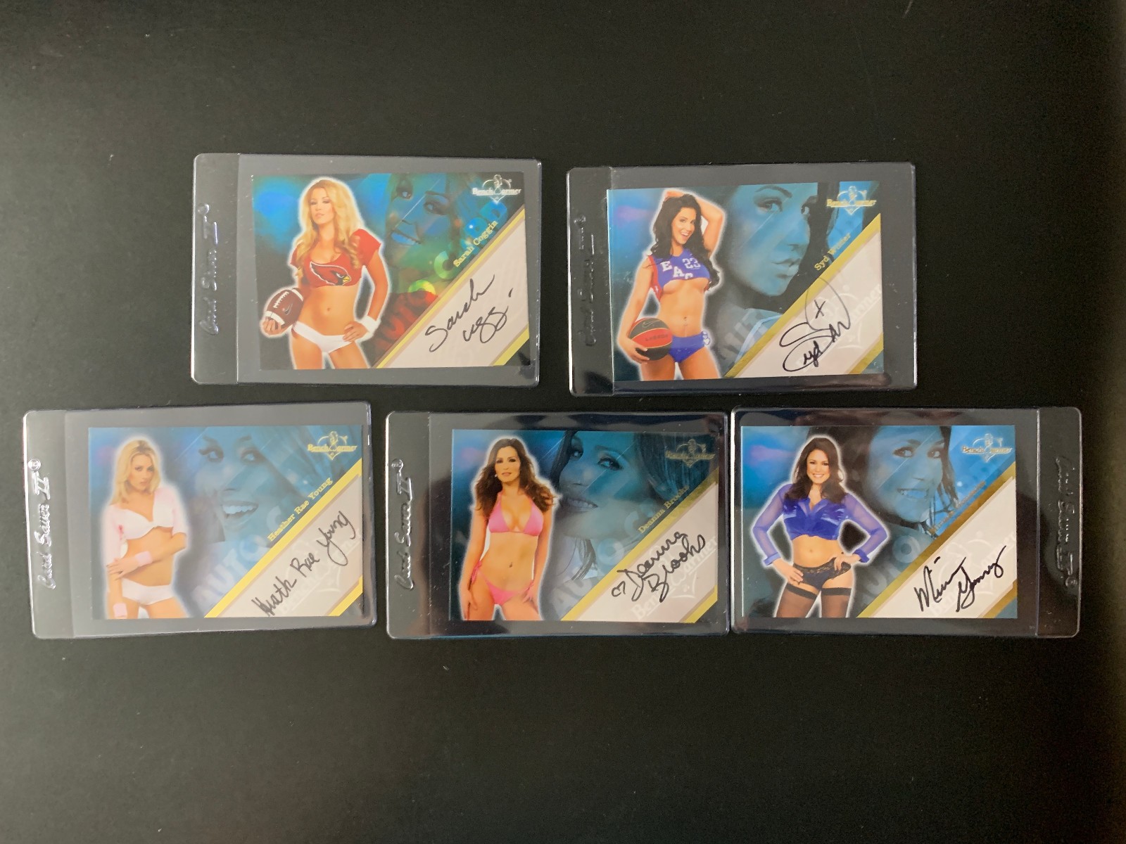 2011 Bench Warmer Auto Autograph Wilder Ray Young 5 Card Lot #8