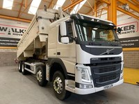 VOLVO FM 410 *EURO 6* 8X4 ALUMINIUM INSULATED TIPPER – 2014 – KV64 LCN