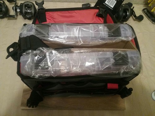 *NEW* PLANO WEEKEND SERIES 3600 Softsided FISHING TACKLE BAG + 2 STOWAWAY BOXES