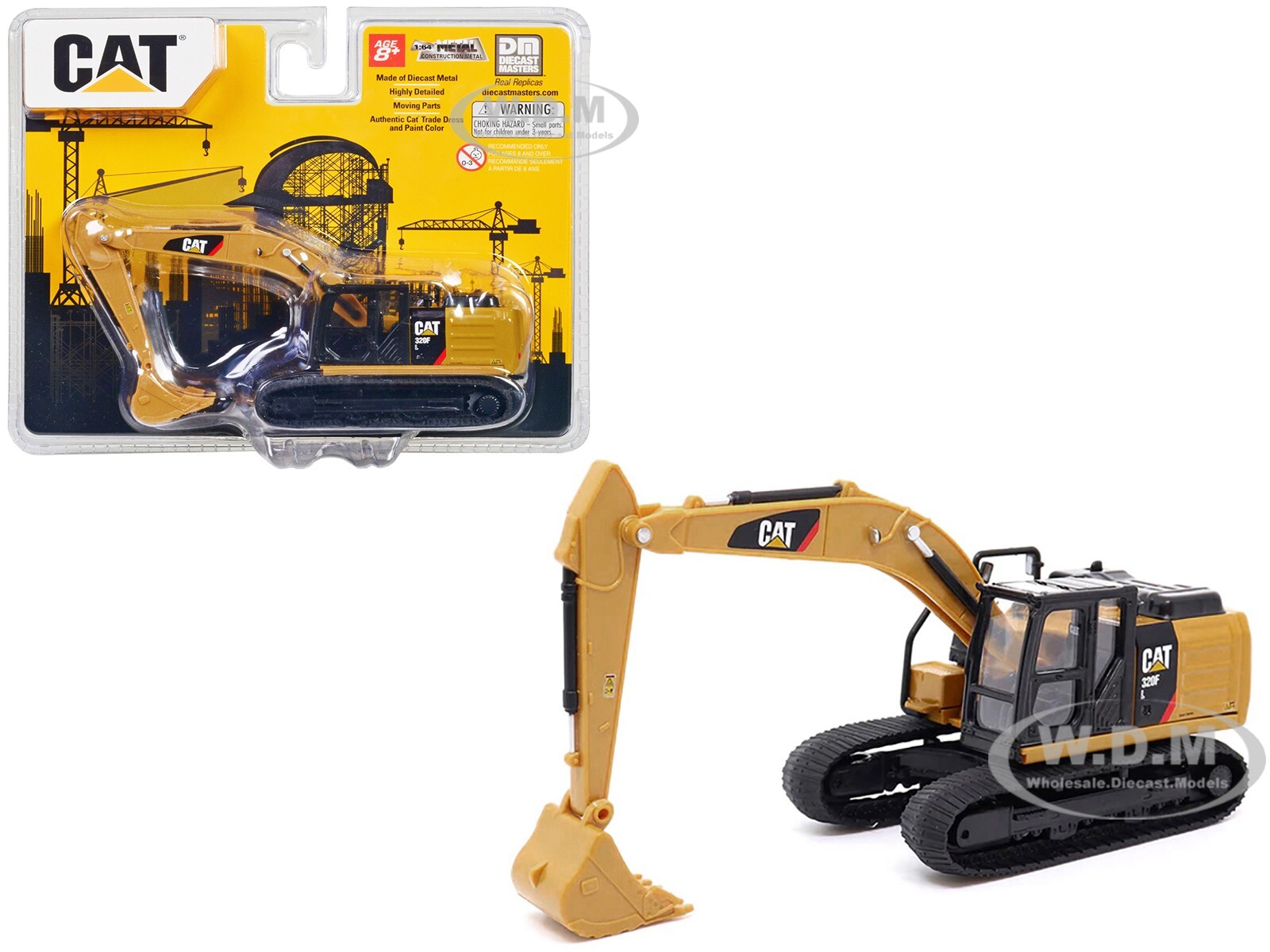 ✨️非売品✨️CAT 320 Hydraulic Excavator 1:50 1:50 Cat® 320 Hydraulic Excavator — Diecast Masters America