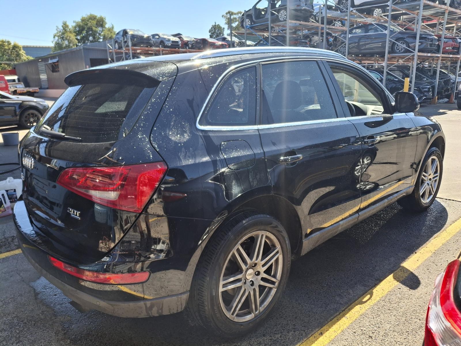 2011 Audi Q5 2008-2017 LEFT REAR DOOR WINDOW 8R /S 12/08-01/17 image 3