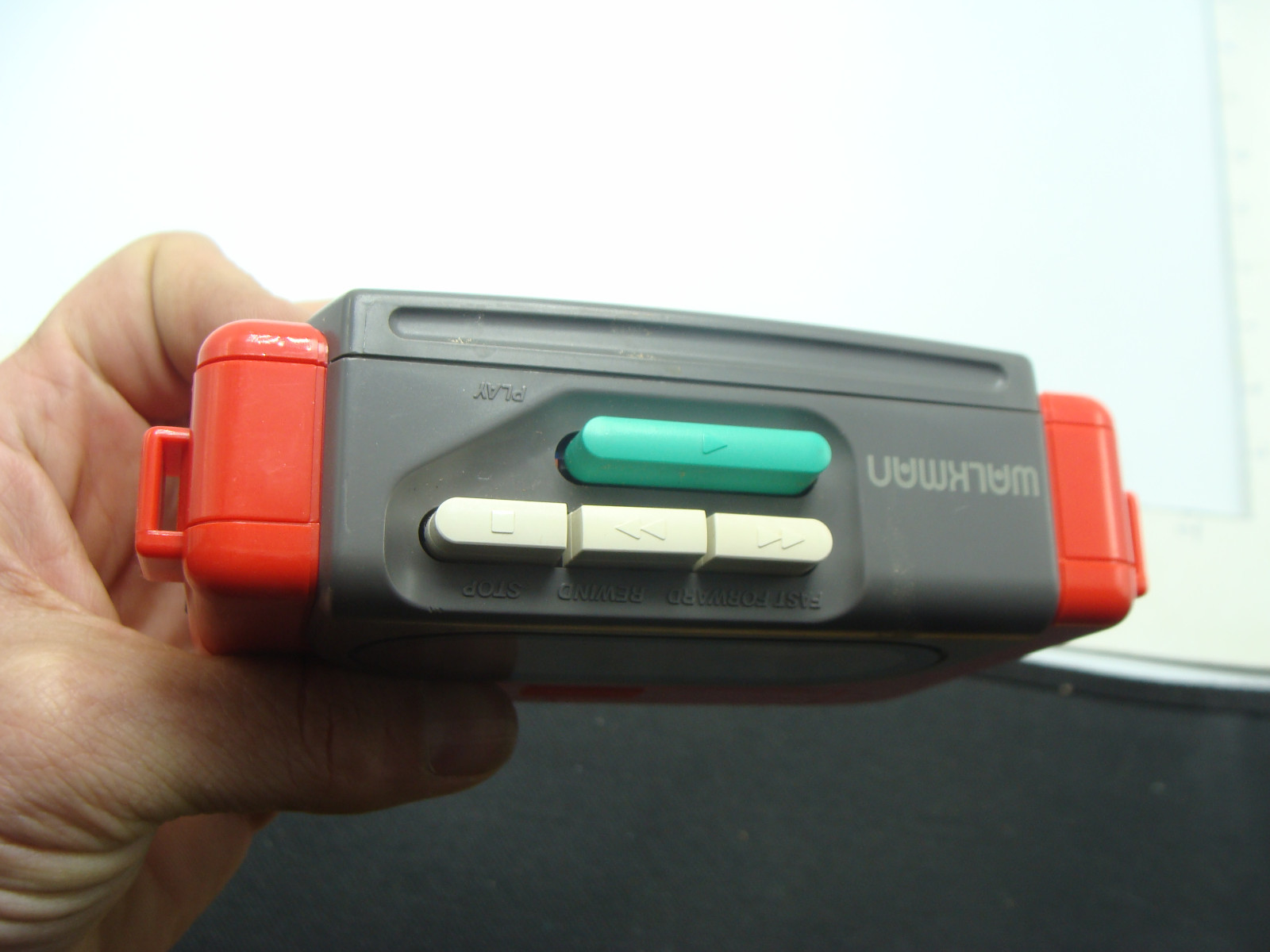 Vintage My First Sony Kids Walkman Audio Tape Cassette Player WM-3500 AWESOME!