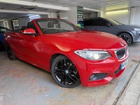 2016 BMW 2 Series 2.0 218d M Sport Auto Euro 6 (s/s) 2dr CONVERTIBLE Diesel Auto