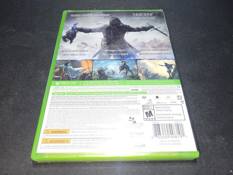 Middle Earth: Shadow of Mordor Dark Ranger DLC Microsoft