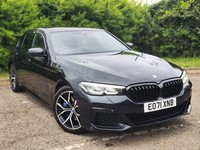 2021 BMW 5 Series 530e M Sport BLACK 4dr Auto 2021(71) SALOON Petrol Parallel Ph