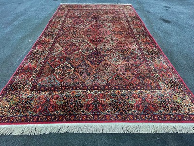 Extra Large 9x12 And Larger Kirman Rug
