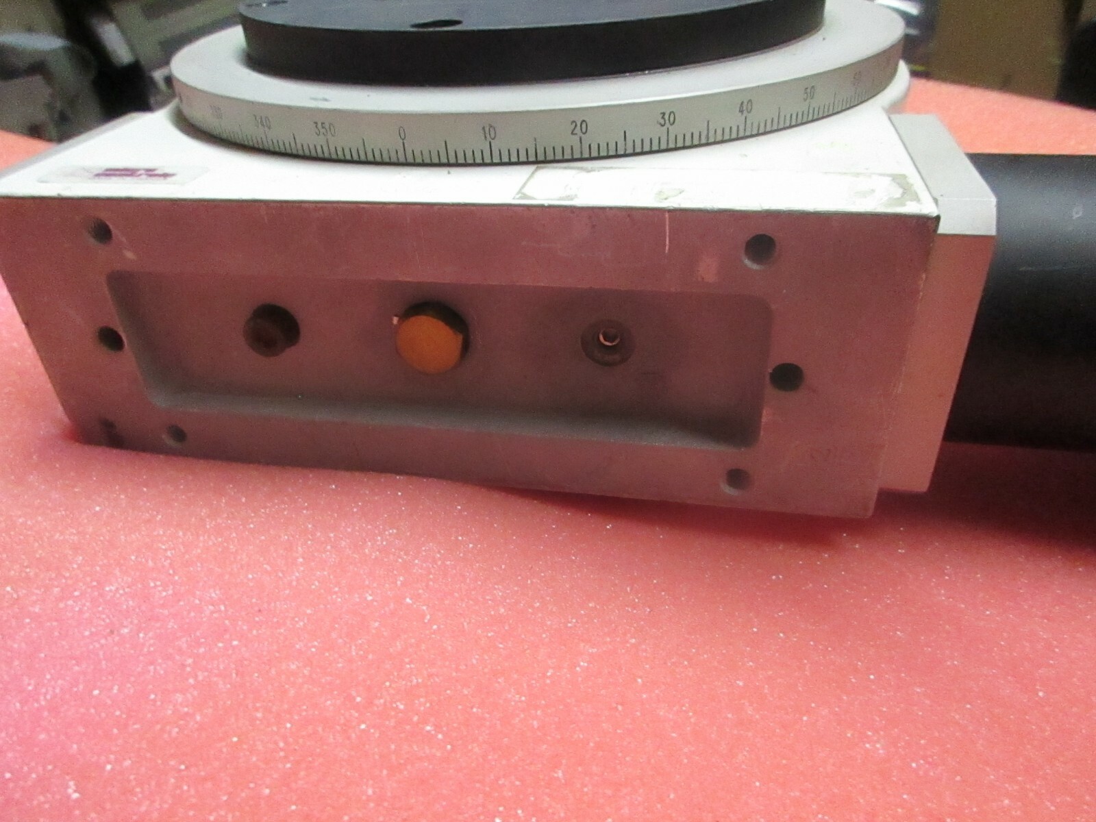 NRC NEWPORT KLINGER MOTORIZED THETA ROTARY POSITIONER ENCODER