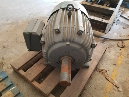 +USED HOSTEL DUTY HIGH EFFICIENCY ELECTRIC MOTOR 125HP FRAME 444T CT TE 1780RPM