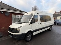 2013 13 VOLKSWAGEN CRAFTER 2.0 TDI 163 CR50+ CREW VAN LWB HIGH ROOF WHITE POLICE