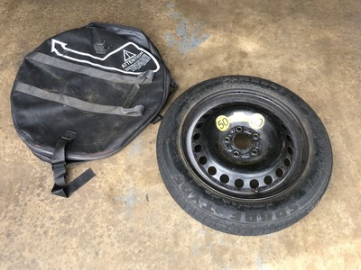 volvo c70 space saver spare wheel 2006 - 2013 models