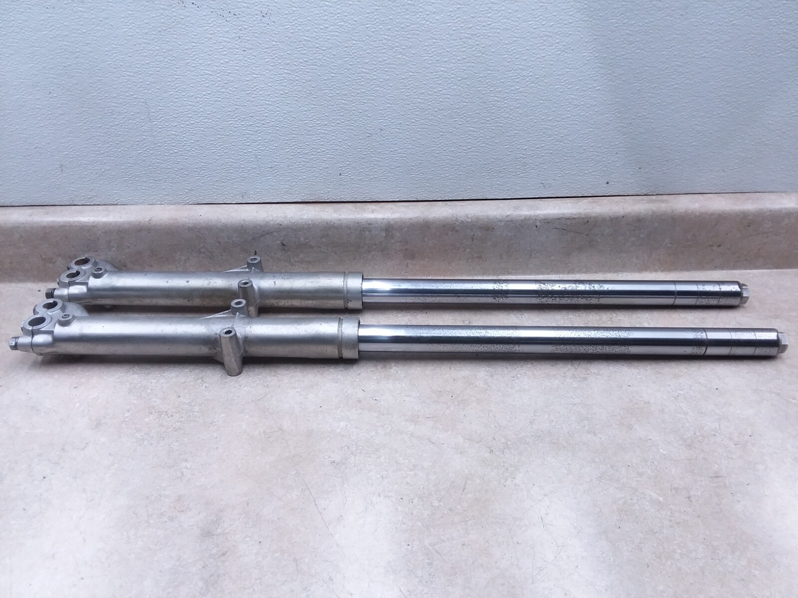 Kawasaki F7 Enduro 175 Front Fork Forks Pair OEM 1974 VTG