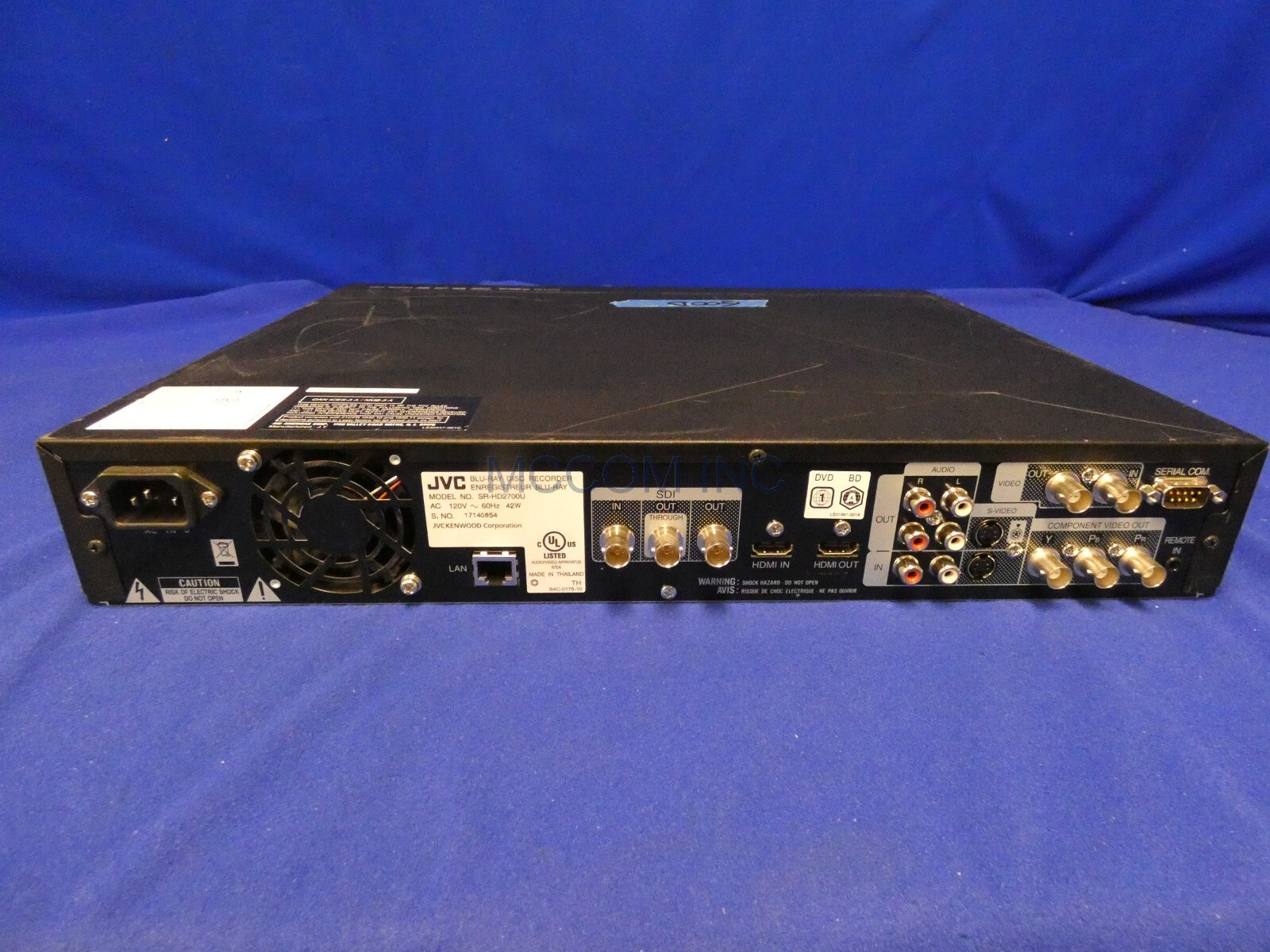 ブルーレイディスク＆HDDレコーダー SR-HD2700 JVC SR-HD2700