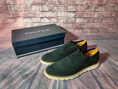 Nautica Men's Casual Brend New Shoes Lightweight Black Oxford  Size 12