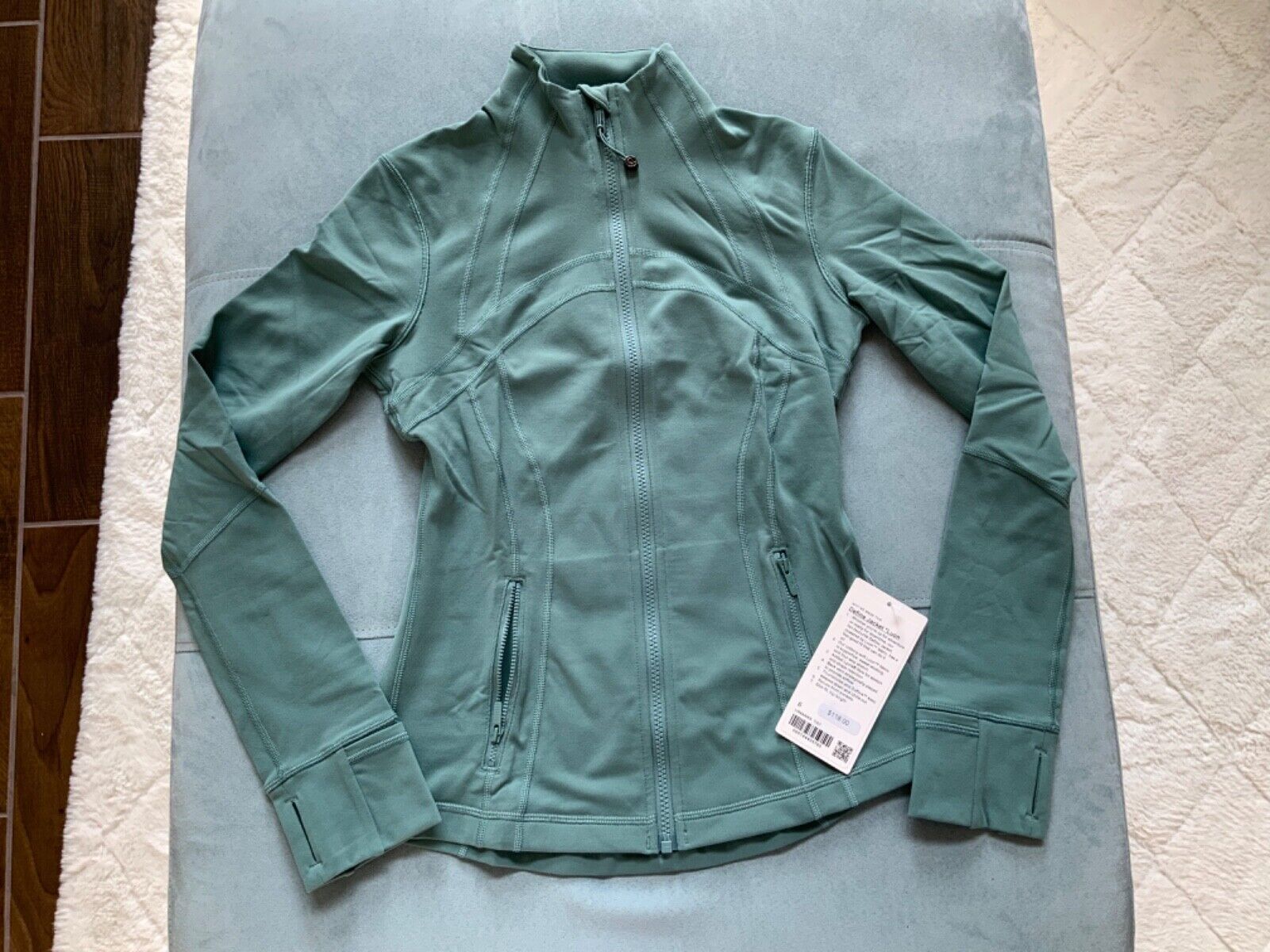 New Lululemon Define Jacket Luon Size 6 Tidewater Teal NWT New Lululemon Define Jacket Luon Size 6 Tidewater Teal NWT
